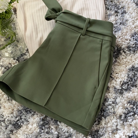 New without tags, Olive green loft shorts. - Picture 4 of 4